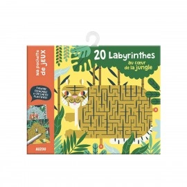 My Games Pouch - 20 mazes - Jungle