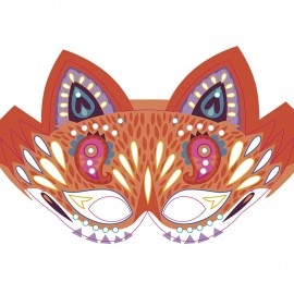My Activity Pouch - Glittery Masks