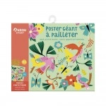 My Activity Pouch - Giant Glitter Poster Fantastic Birds