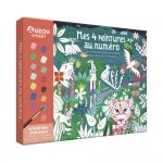 My Artistic Kit - My 4 Paint-by-Numbers Paintings
