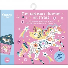 My Activity Pouch - My Unicorn Pictures in Strass