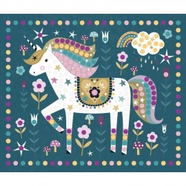 My Activity Pouch - My Unicorn Pictures in Strass
