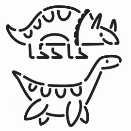 Colourful Creations - Dinosaurs