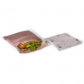 Reusable Sandwich Bags - Set of 2 - Ballerina