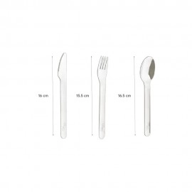 Stainless Steel Cutlery Set With Silicon Case - Dino Green