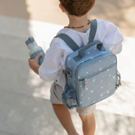 Insulated Lunchbag Backpack - Spaceship