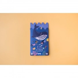 Mix - Stickers Sea, City & Space - 12 pcs