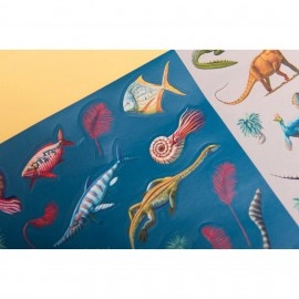 Dinos - Creative Stickers - Arts and Crafts - Set 6 Pcs