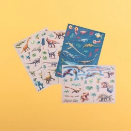 Dinos - Creative Stickers - Arts and Crafts - Set 6 Pcs