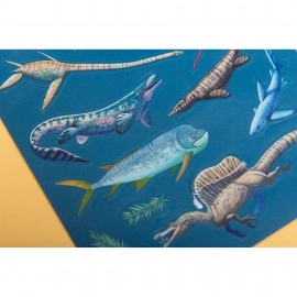 Dinos - Creative Stickers - Arts and Crafts - Set 6 Pcs