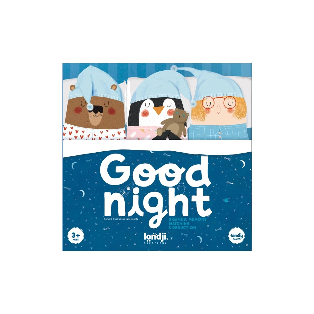 Good Night - 3 Games, Memory, Matching and Deduction