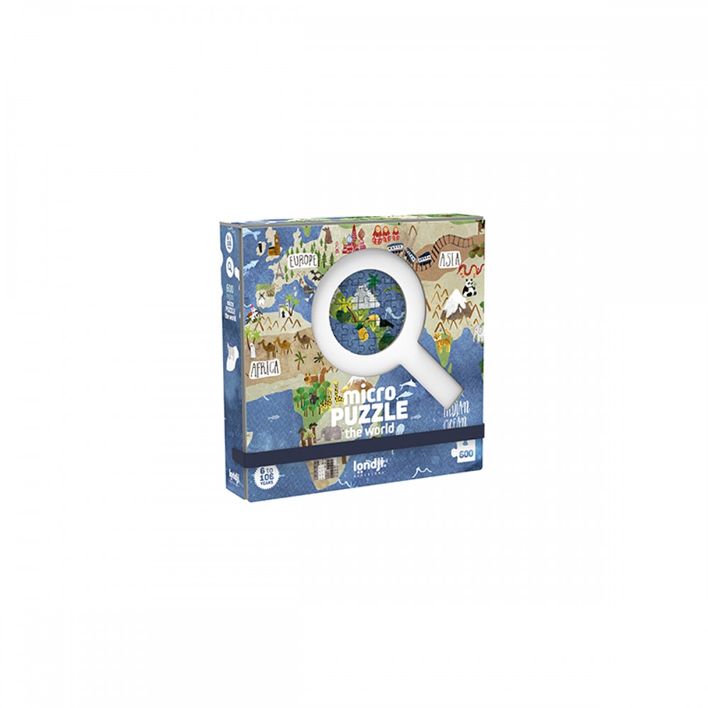 Discover the World - 600 pcs - Micropuzzle