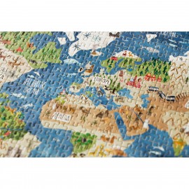 Discover the World - 600 pcs - Micropuzzle