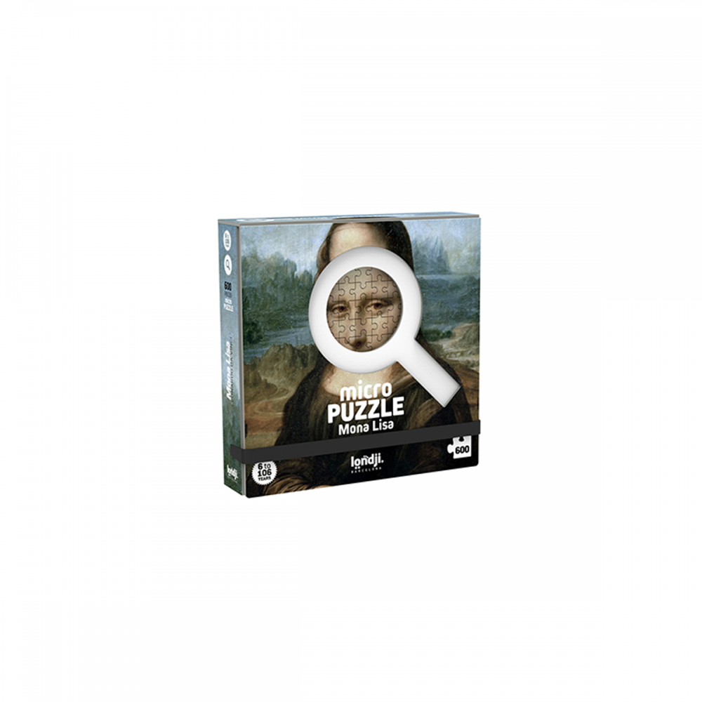 Mona Lisa - 600 pcs - Micropuzzle