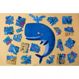 My Big Blue - 36 pcs - Shape Puzzle