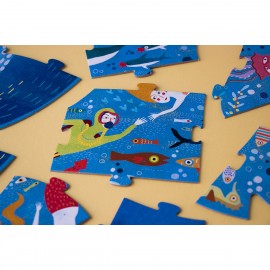 My Big Blue - 36 pcs - Shape Puzzle