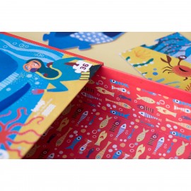 My Big Blue - 36 pcs - Shape Puzzle