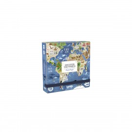 Discover The Worlds - 100 pcs - Pocket Puzzle