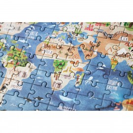 Discover The Worlds - 100 pcs - Pocket Puzzle