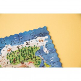Discover The Worlds - 100 pcs - Pocket Puzzle