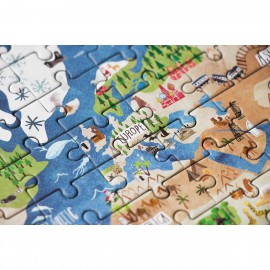 Discover The Worlds - 100 pcs - Pocket Puzzle