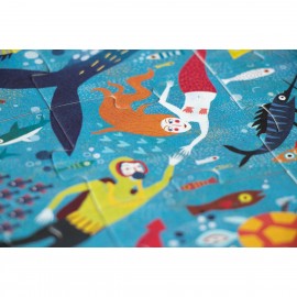 My Little Ocean - 24 pcs - Look and Find Pocket Puzzle