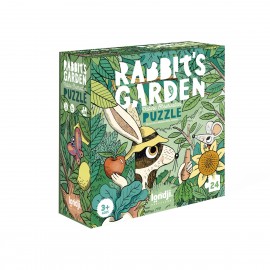 Rabbit's Garden - 24 pcs - Look and Find Puzzle
