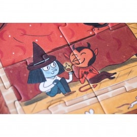 Enchanted - 100 pcs - Glow in the Dark Puzzle