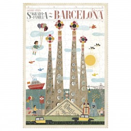 Barcelona Puzzle - 200 pcs