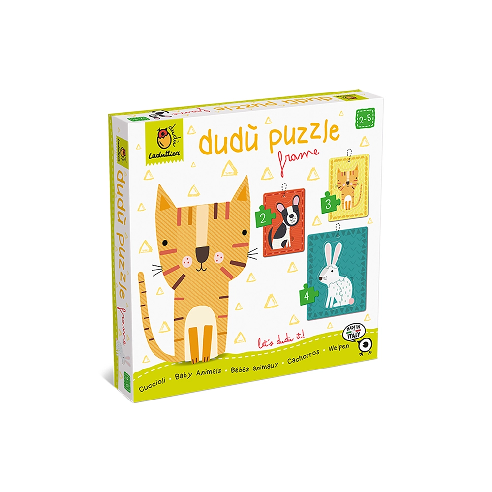 Dudu Puzzle Frame - Puppies