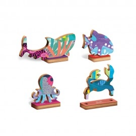 Woody Puzzle - The Sea