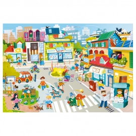 Giant Puzzle - The Eco Friendly City