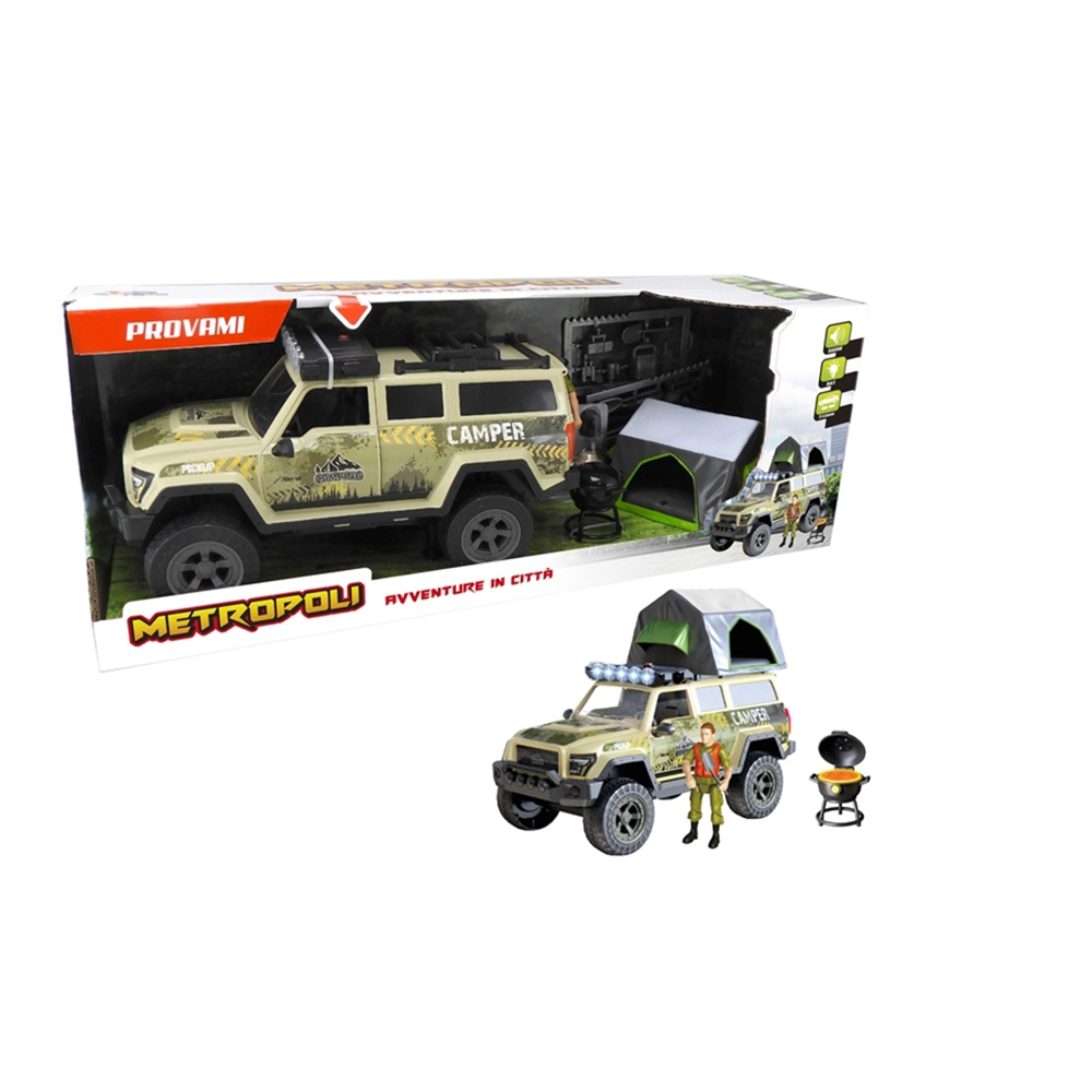Metropoli - Camper Jeep with Lights and Sound