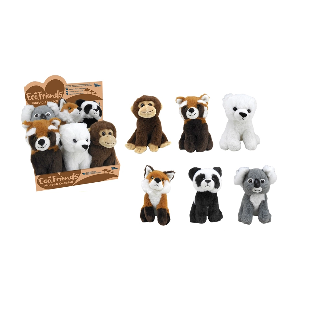 Ecofriends - Forest Animals Display - 6 pcs