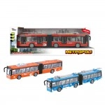 Metropoli - Articulated Bus with Lights and Sound Set - 3 pcs