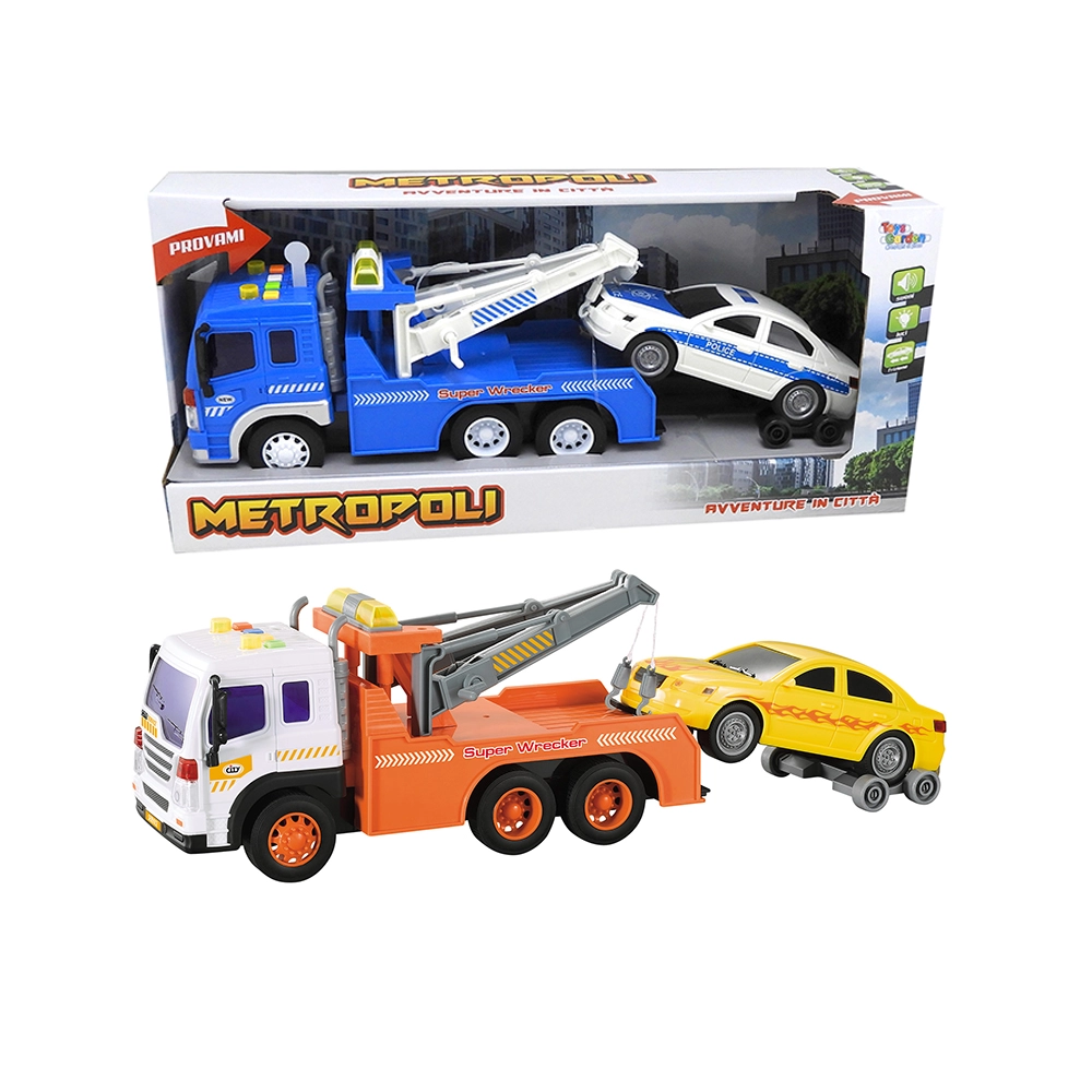 Metropoli - Roadside Assistance with Lights and Sound Set - 2 pcs