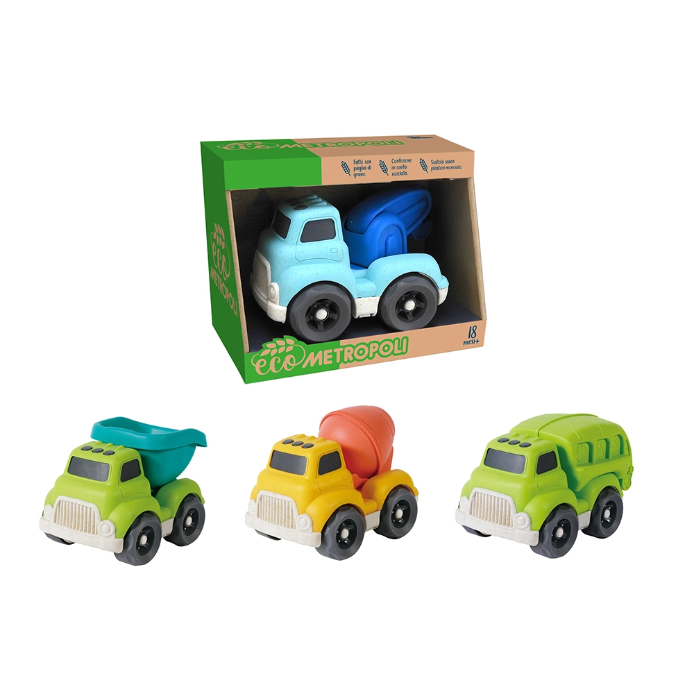 Ecometropoli - Big Cities Vehicles Set - 4 pcs