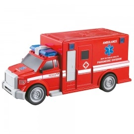 Metropoli - Ambulance 1:20 with Lights and Sound Set - 2 pcs