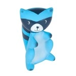 Natural Rubber Squeaker - Racoon