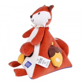 Organic Fabric Shape Sorter - Fox - 26 cm